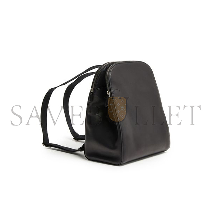 The R0w harper leather backpack row7v8h9 (27*23.5*13cm)